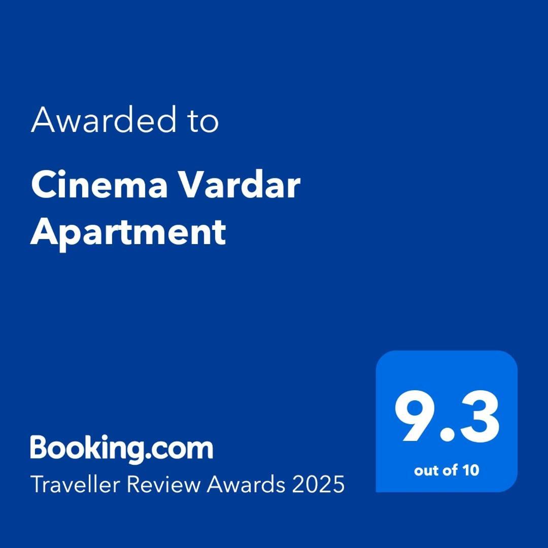 סקופיה Cinema Vardar Apartment מראה חיצוני תמונה